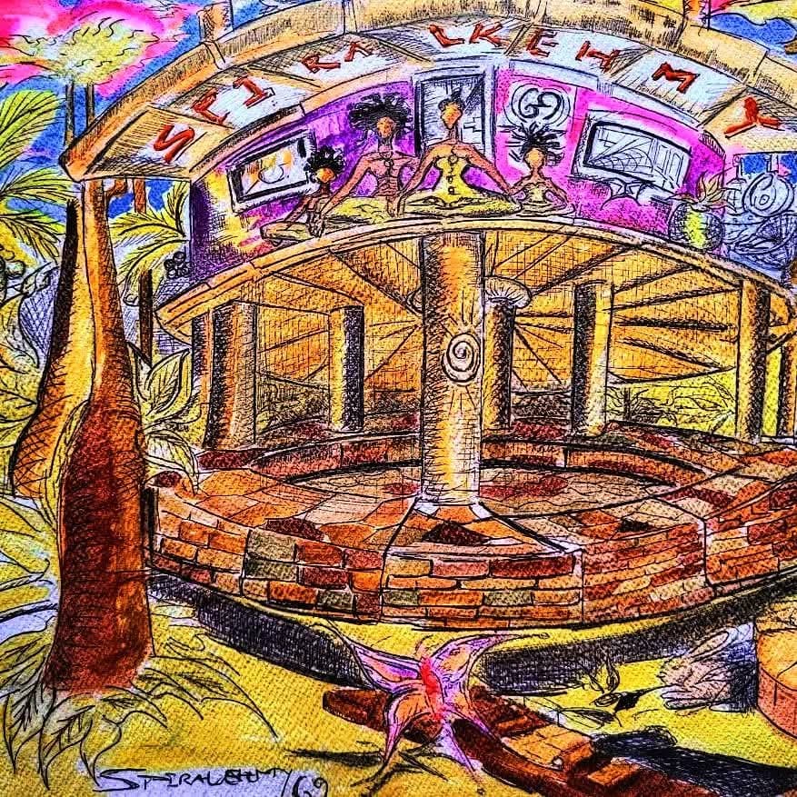 Inner Temple, artwork by Soji